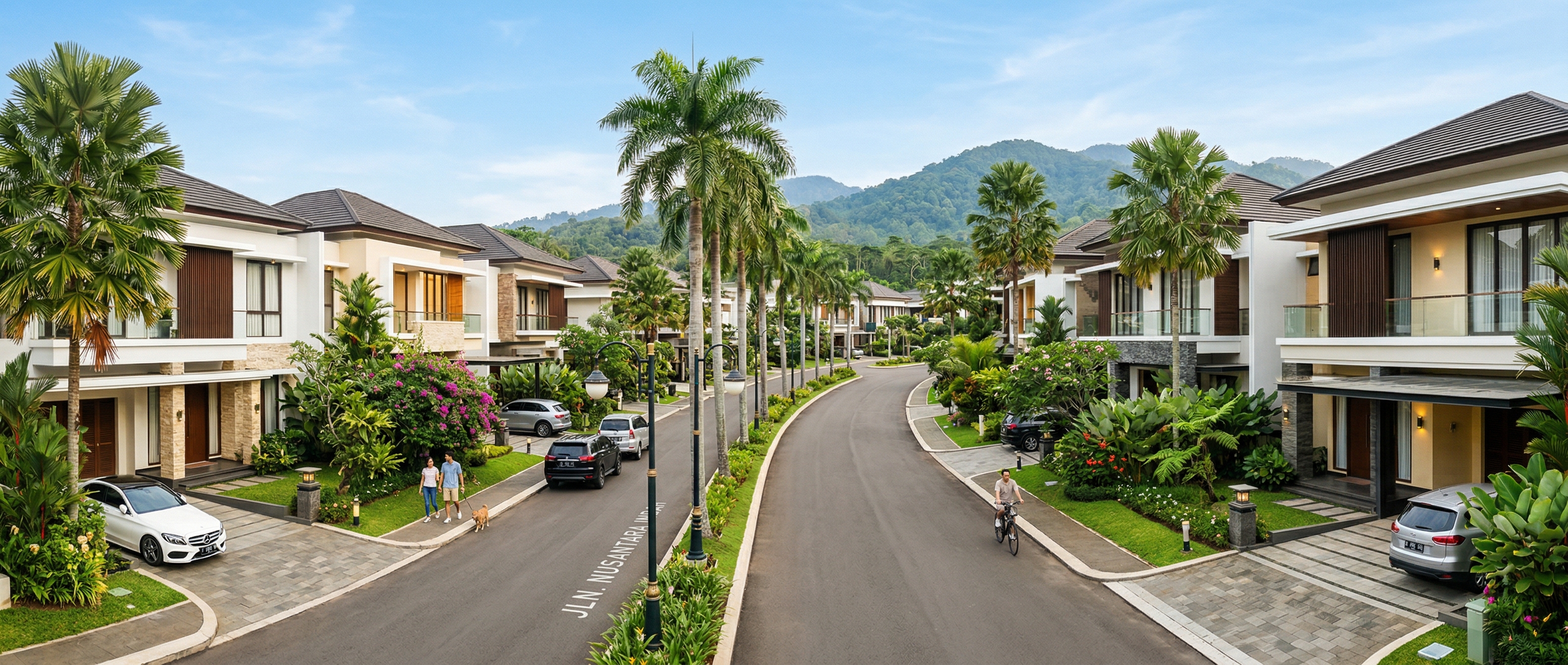 Perumahan modern di Indonesia